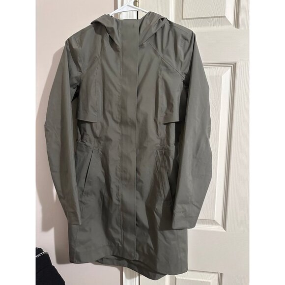 lululemon olive green rain rebel jacket - Picture 1 of 4